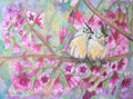 Cherry Blossom Lovers - Original Artwork - Watercolor