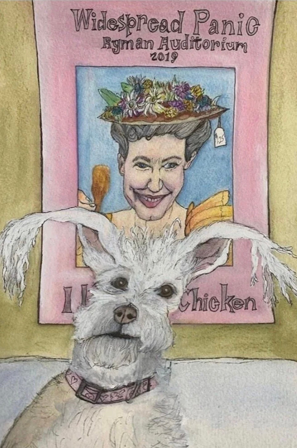 Mini Pearl - Original Artwork - Watercolor