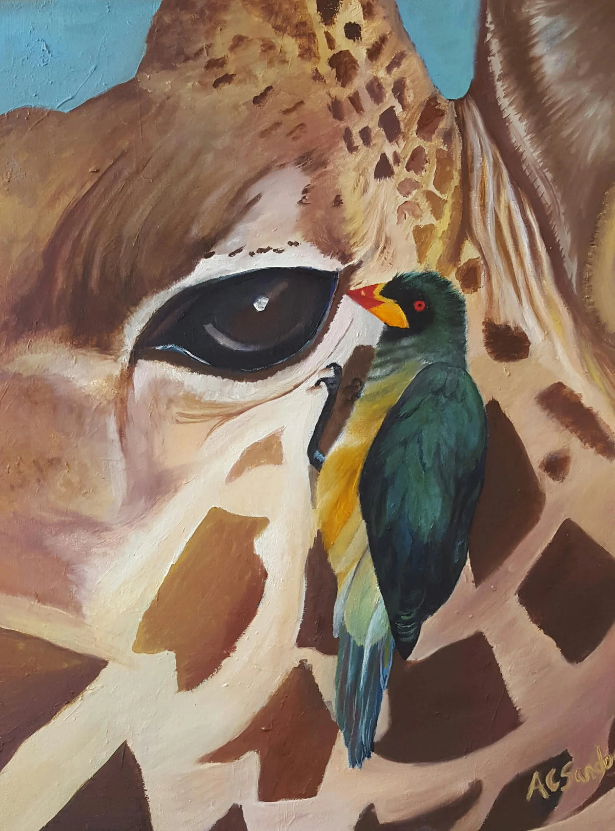 Symbiosis No 2 - Original Artwork - Oil Painting