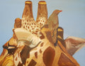 Oxpecker Symbiosis No 3 - Original Artwood - Oil Paintings